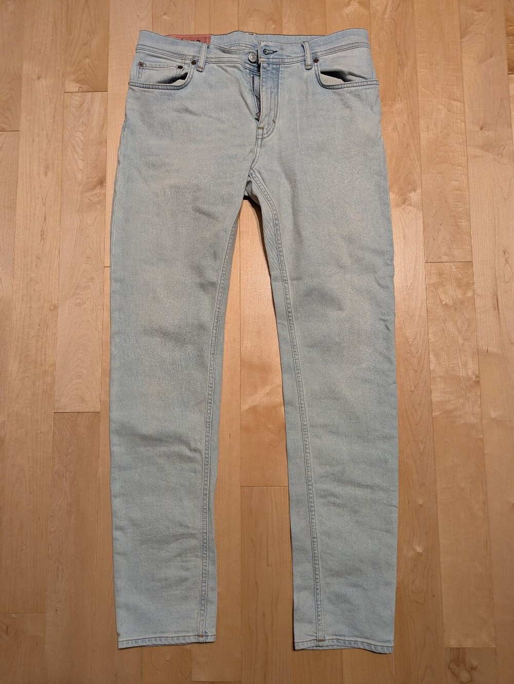 Acne Light Blue Jeans Made In Italy Size 33/32
